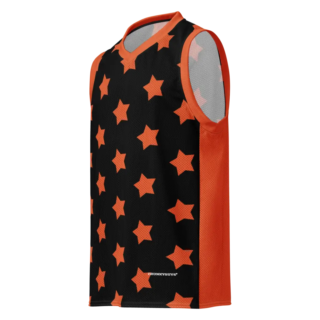 Stars Premium Basketball Jersey – Black