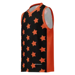 Stars Premium Basketball Jersey – Black